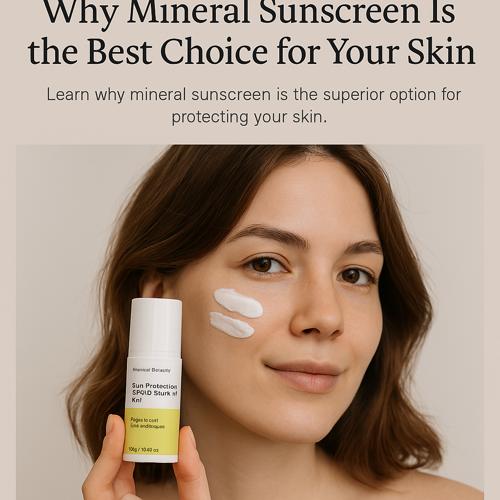 Why Mineral Sunscreen Is the Best Choice for Your Skin